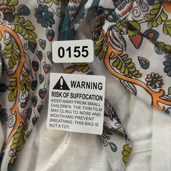 ANTHROPOLOGY PEACOCK TIED SLEEVES PULLOVER TOP M - Picture 13 of 13